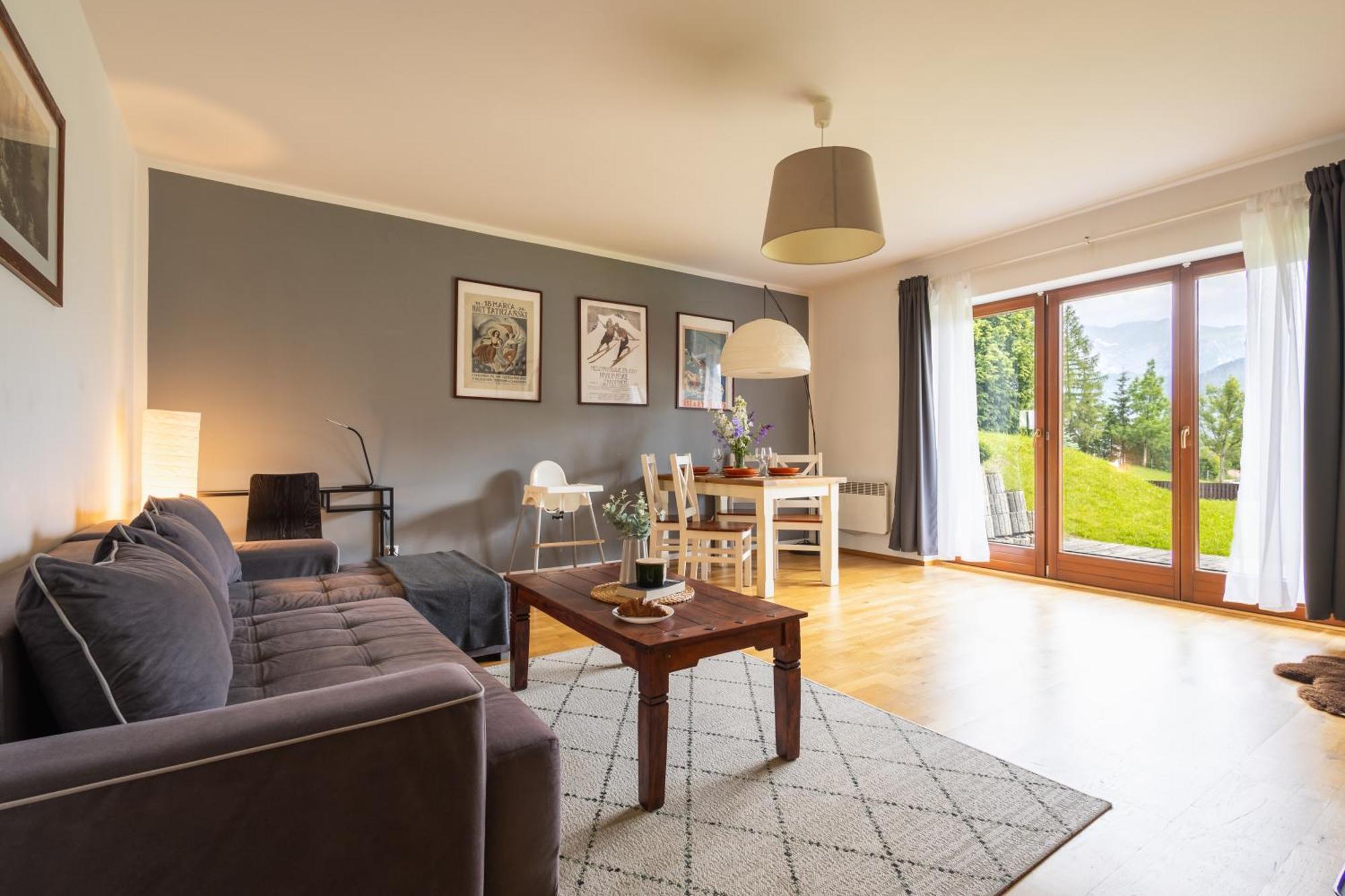 Apartament Poludniowy Z Widokiem- Sauna, Jacuzzi, Kominek Kościelisko Extérieur photo