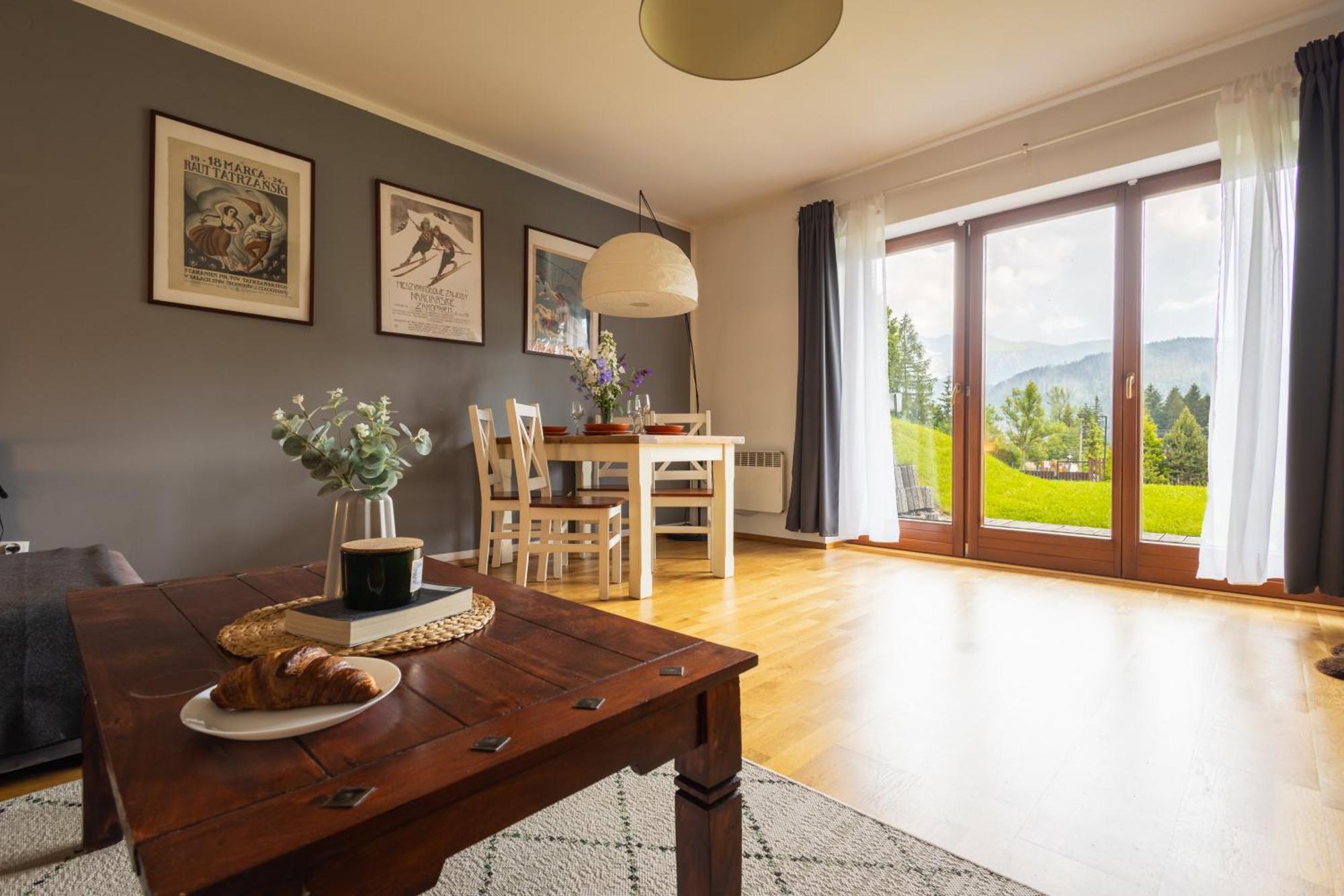 Apartament Poludniowy Z Widokiem- Sauna, Jacuzzi, Kominek Kościelisko Extérieur photo